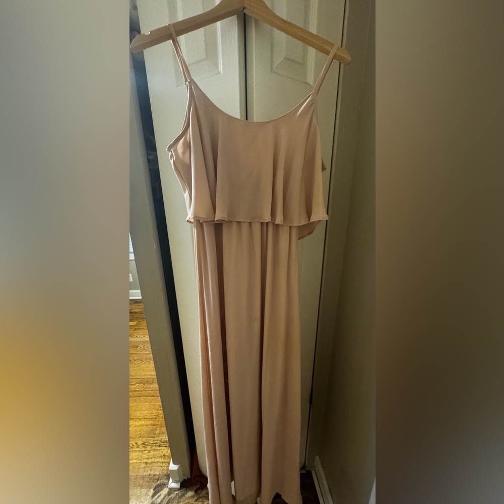 Bridesmaid Pale Pink Dress